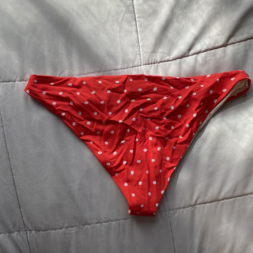 Eberjey Polka Grayson Bikini Top S Bottom M - Picture 12 of 12